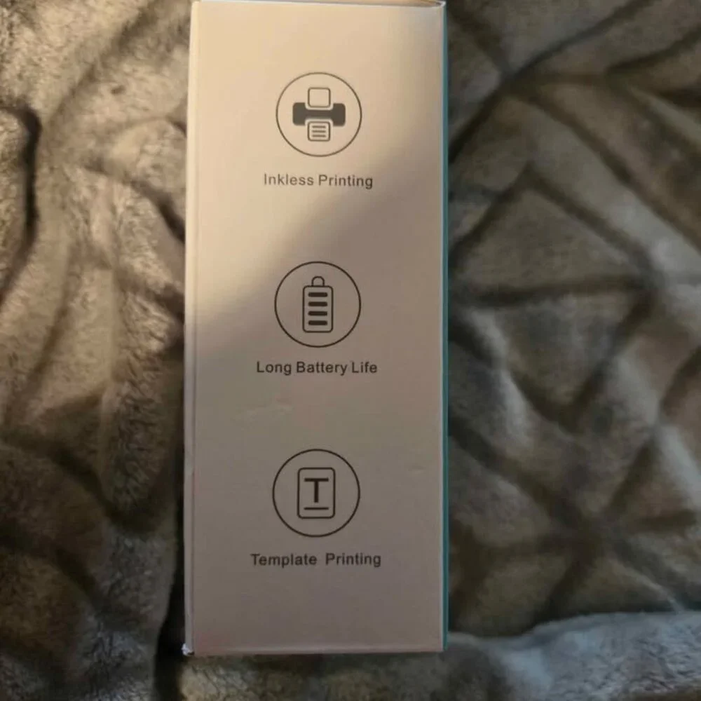 Luqeeg Inkless Label Printer, Portable Mini Thermal Printer - Picture 6 of 7